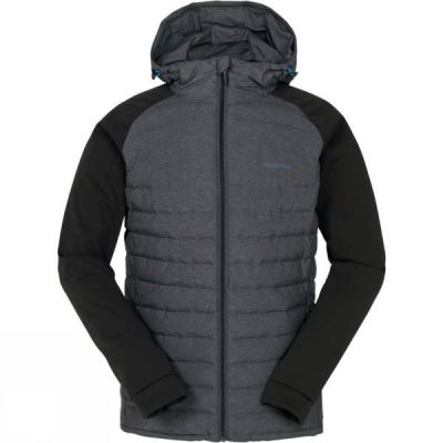 Chaquetas Ayacucho Atlas Hybrid Hombre Gris Oscuro - Chile QMW735689